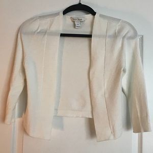 NWOT White House Black Market White Sweater